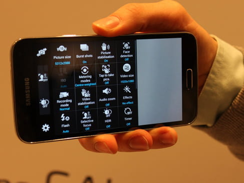 Galaxy S5 : le dernier n&eacute; de Samsung en photos